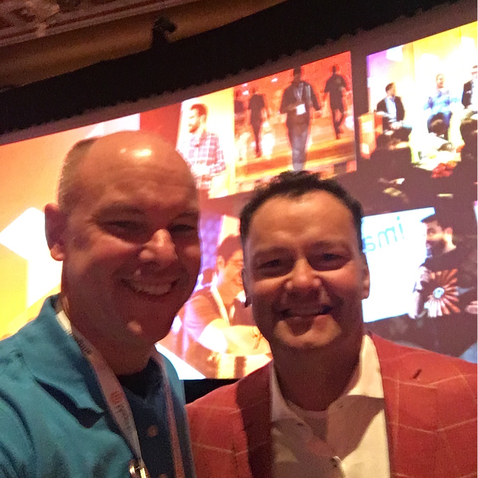 Brent Peterson selfie at Imagine 2016 conference